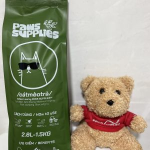 Cát mèo trà hạt nhỏ 2 L